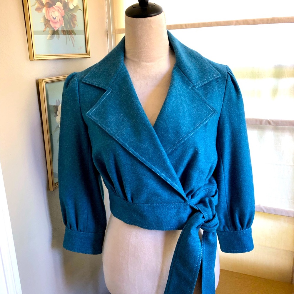 Susana Monaco wool cropped jacket